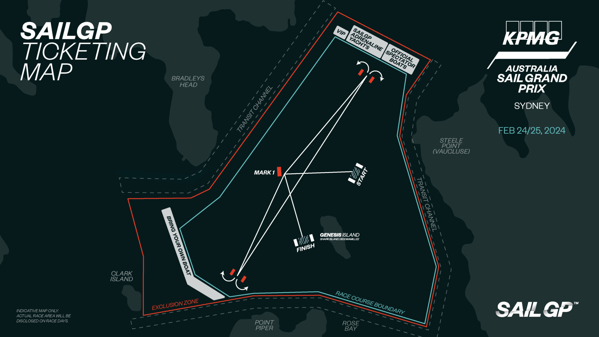 SailGP's Thrilling Return to Sydney Confirmed Race Times, and Map