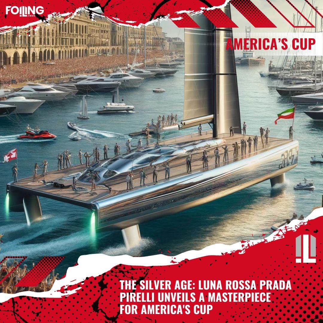 The Silver Age Luna Rossa Prada Pirelli Unveils a Masterpiece for